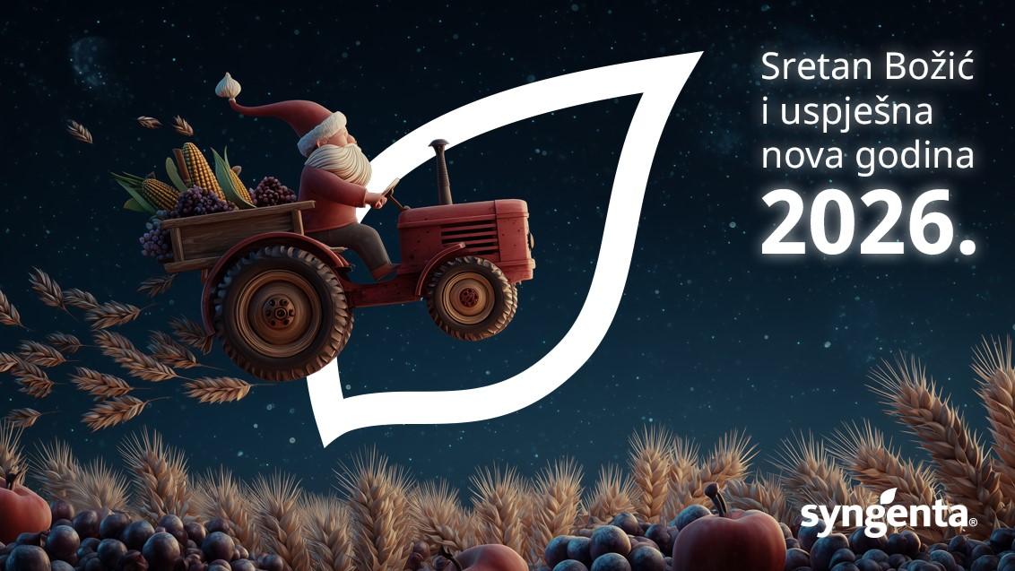 čestitka za blagdane i novu godinu 2026